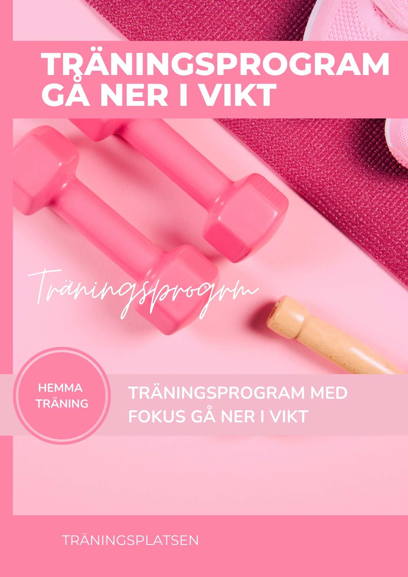 Träningsprogram gå ner i vikt - enkelt och effektiv träningsrutin med övningar såsom plankan och burpees