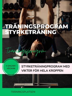 Träningsprogram styrketräning