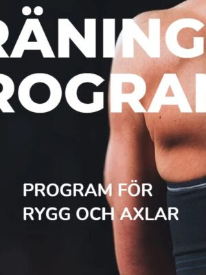 Träningsprogram rygg och axlar framsida